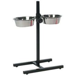 Flamingo - Bar a chien Otis hauteur max 60 cm bol ø 25 cm, 2,5 litres pour chien.