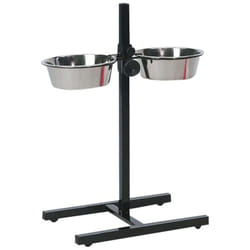 Flamingo - Bar a chien Otis hauteur max 60 cm bol ø 27 cm 4 litres pour chien