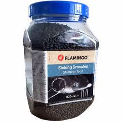 nourriture pour Esturgon , Aliment complet et submersible pour poissons, d'une composition équilibrée. En granulés d'un diamè ...