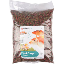 Flamingo - Nourriture poisson d'étang koï 15 litres, granulat 6 mm.