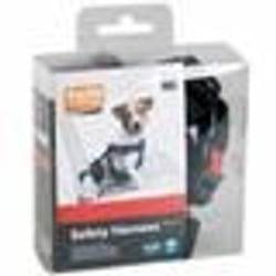 Harnais auto de sécurité - FLAMINGO - Taille S - 35-50 cm - Noir - Chien