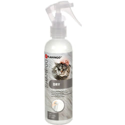 Flamingo - Shampoing sec, spray, 200 ml pour chat