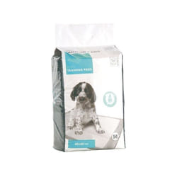 Mpets Tapis educateur puppy training pads - Pour chiot - 50pcs - Blanc