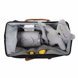 Childhome CWMBBBLGO couvre-jambe de poussette pour bébé Sac isotherme Nylon, Polyester Noir, Or - Vue supplémentaire 7