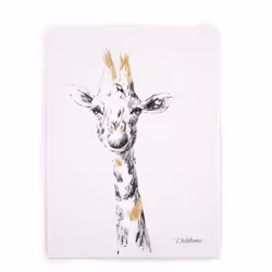 Childhome CHOPGIR, Wildlife, Peint, Original, Mur, Portrait, Toile