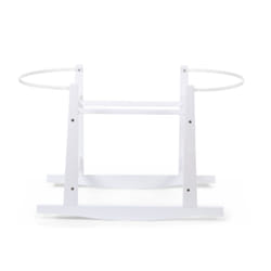 Childhome RSMBWH2 pièce de lit pour bébé Support de lit à bascule Blanc Bois