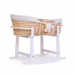 Childhome RSMBWH2 pièce de lit pour bébé Support de lit à bascule Blanc Bois - Vue supplémentaire 10