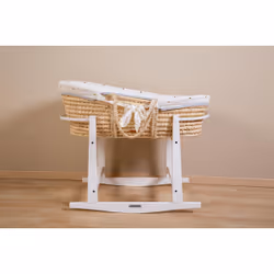 Childhome RSMBWH2 pièce de lit pour bébé Support de lit à bascule Blanc Bois - Vue supplémentaire 12