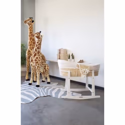 Childhome RSMBWH2 pièce de lit pour bébé Support de lit à bascule Blanc Bois - Vue supplémentaire 14
