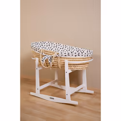 Childhome RSMBWH2 pièce de lit pour bébé Support de lit à bascule Blanc Bois - Vue supplémentaire 15