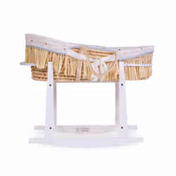 Childhome RSMBWH2 pièce de lit pour bébé Support de lit à bascule Blanc Bois - Vue supplémentaire 4