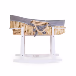 Childhome RSMBWH2 pièce de lit pour bébé Support de lit à bascule Blanc Bois - Vue supplémentaire 5