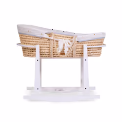 Childhome RSMBWH2 pièce de lit pour bébé Support de lit à bascule Blanc Bois - Vue supplémentaire 6