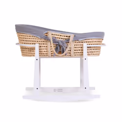Childhome RSMBWH2 pièce de lit pour bébé Support de lit à bascule Blanc Bois - Vue supplémentaire 7