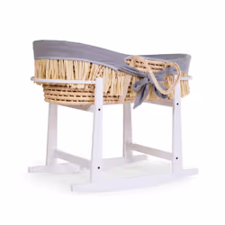 Childhome RSMBWH2 pièce de lit pour bébé Support de lit à bascule Blanc Bois - Vue supplémentaire 9