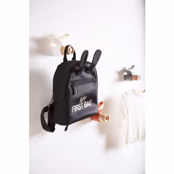 Childhome Kinderrucksack My First Backpack sac à dos Sac à dos normal Noir, Rose Nylon - Vue supplémentaire 7