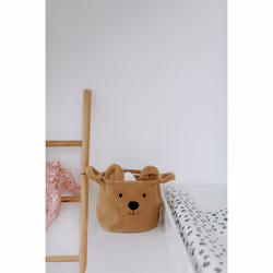 Childhome CCBTB20 Boîte de rangement Panier de rangement Rectangulaire Polyester Marron - Vue supplémentaire 7