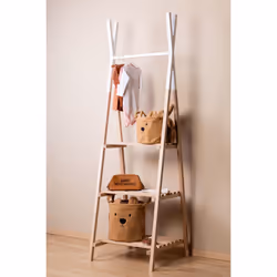 Childhome CCBTB20 Boîte de rangement Panier de rangement Rectangulaire Polyester Marron - Vue supplémentaire 9