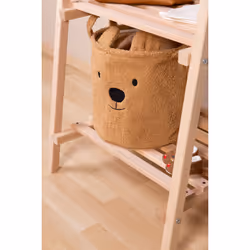 Childhome CCBTB30 Boîte de rangement Panier de rangement Carré Polyester Marron - Vue supplémentaire 4