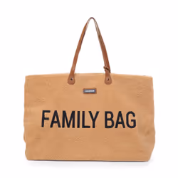 Childhome CWFBT, Unisexe, Sac fourre-tout, Marron, Simili-cuir, Fermeture magnétique, Poche à fermeture éclair