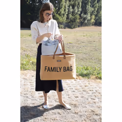 Childhome CWFBT sac à main et sac en bandoulière Polyester Beige Unisexe Sac fourre-tout - Vue supplémentaire 14