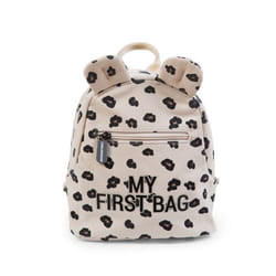 Childhome My First Backpack sac à dos Sac à dos normal Noir, Rose Coton, Nylon, Polyester