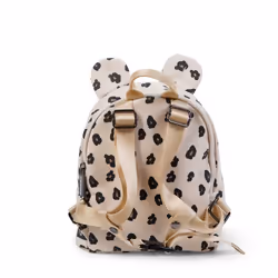 Childhome My First Backpack sac à dos Sac à dos normal Noir, Rose Coton, Nylon, Polyester