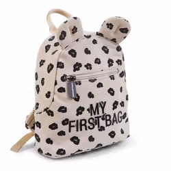 Childhome My First Backpack sac à dos Sac à dos normal Noir, Rose Coton, Nylon, Polyester - Vue supplémentaire 4