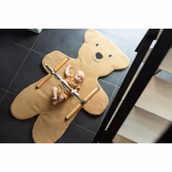 Childhome Teddy Tapis pour salle de jeux Marron Polyester Autres
