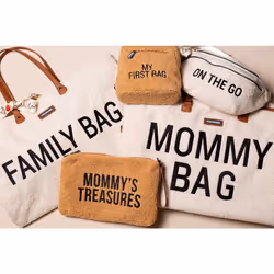 Childhome Mommy Bag Sac à main Noir, Marron, Blanc Nylon, Polyester - Vue supplémentaire 11