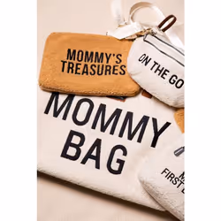 Childhome Mommy Bag Sac à main Noir, Marron, Blanc Nylon, Polyester - Vue supplémentaire 12