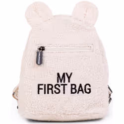 Childhome My First Bag Teddy Off White 20x8x24 cm