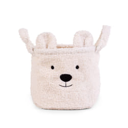 Childhome Teddy panier à linge Ovale Polyester Blanc
