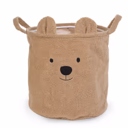 Childhome CCBTB40, Panier de rangement, Beige, Carré, Polyester, Monochromatique, Intérieure