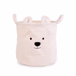 Childhome Teddy, Rond, Polyester, Blanc, 400 mm, 400 mm, 400 mm