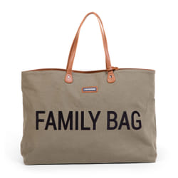 Childhome CWFBKA sac à couches Sac fourre-tout Kaki Coton, Cuir bycast, Polyester