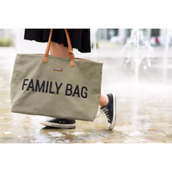 Childhome CWFBKA sac à couches Sac fourre-tout Kaki Coton, Cuir bycast, Polyester - Vue supplémentaire 11