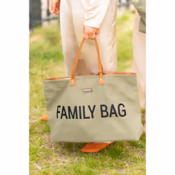 Childhome CWFBKA sac à couches Sac fourre-tout Kaki Coton, Cuir bycast, Polyester - Vue supplémentaire 12