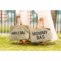 Childhome CWFBKA sac à couches Sac fourre-tout Kaki Coton, Cuir bycast, Polyester - Vue supplémentaire 15