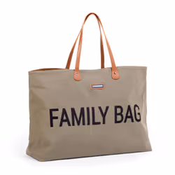 Childhome CWFBKA sac à couches Sac fourre-tout Kaki Coton, Cuir bycast, Polyester - Vue supplémentaire 4
