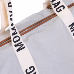 Childhome Mommy Bag Sac fourre-tout Blanc Coton, Simili-cuir, Nylon, Polyester - Vue supplémentaire 10