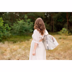 Childhome Mommy Bag Sac fourre-tout Blanc Coton, Simili-cuir, Nylon, Polyester - Vue supplémentaire 16
