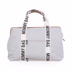 Childhome Mommy Bag Sac fourre-tout Blanc Coton, Simili-cuir, Nylon, Polyester - Vue supplémentaire 5