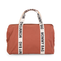 Childhome Mommy Bag Sac fourre-tout Terre cuite Coton, Simili-cuir, Nylon, Polyester