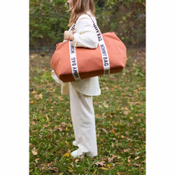 Childhome Mommy Bag Sac fourre-tout Terre cuite Coton, Simili-cuir, Nylon, Polyester - Vue supplémentaire 10