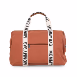 Childhome Mommy Bag Sac fourre-tout Terre cuite Coton, Simili-cuir, Nylon, Polyester