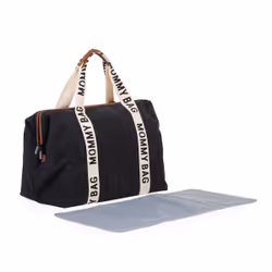 Childhome Mommy Bag Sac fourre-tout Noir Coton, Simili-cuir, Nylon, Polyester - Vue supplémentaire 6