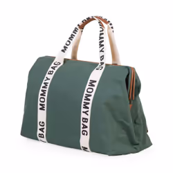 Childhome Mommy Bag Sac fourre-tout Vert Coton, Simili-cuir, Nylon, Polyester - Vue supplémentaire 4