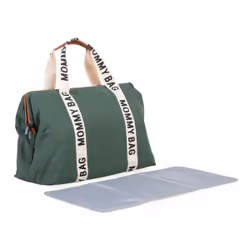Childhome Mommy Bag Sac fourre-tout Vert Coton, Simili-cuir, Nylon, Polyester - Vue supplémentaire 6
