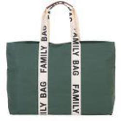 Childhome Family Bag Canvas Green 55 x 40 x 18 cm 1 pcs